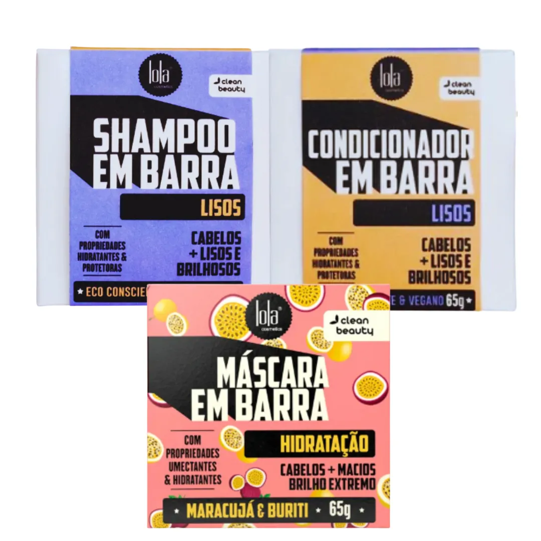 Lola Em Barra Lisos Sh + Cond + Masc Hidratação | Só na Linda