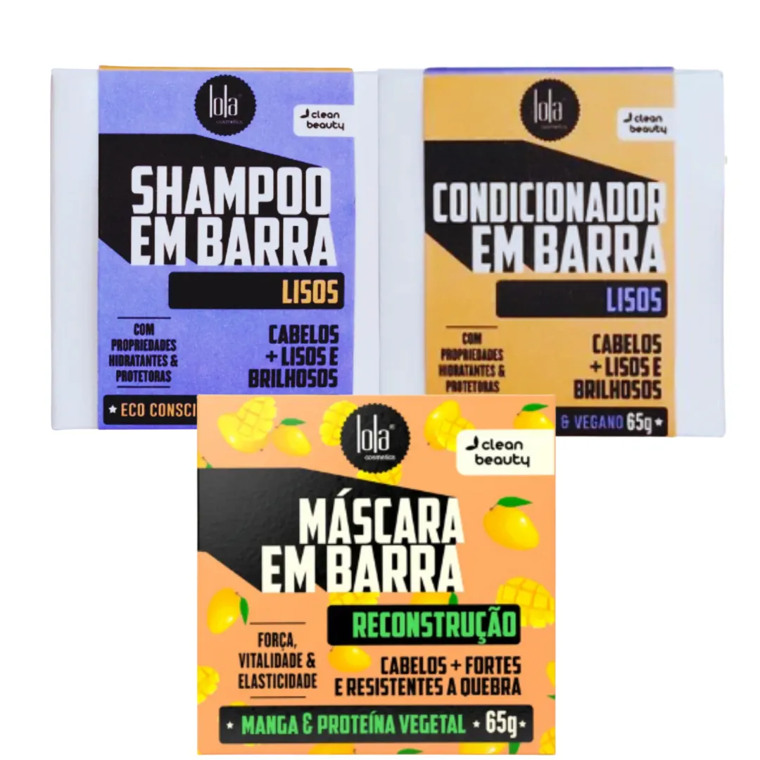 Lola Em Barra Lisos Sh + Cond + Masc Reconstrução | Só na Linda