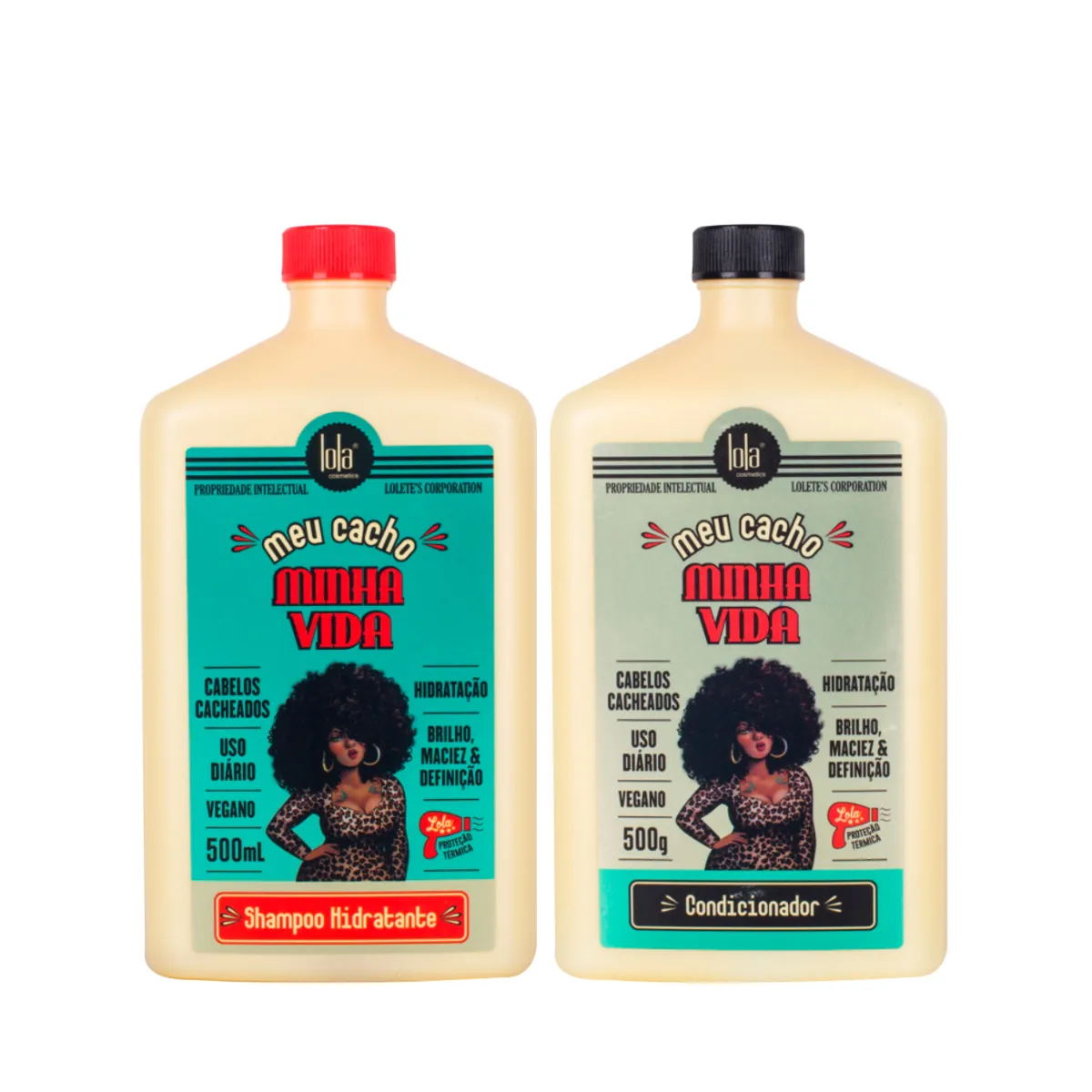Lola Meu Cacho Minha Vida Sh 500ml + Cond 500ml |ByLinda
