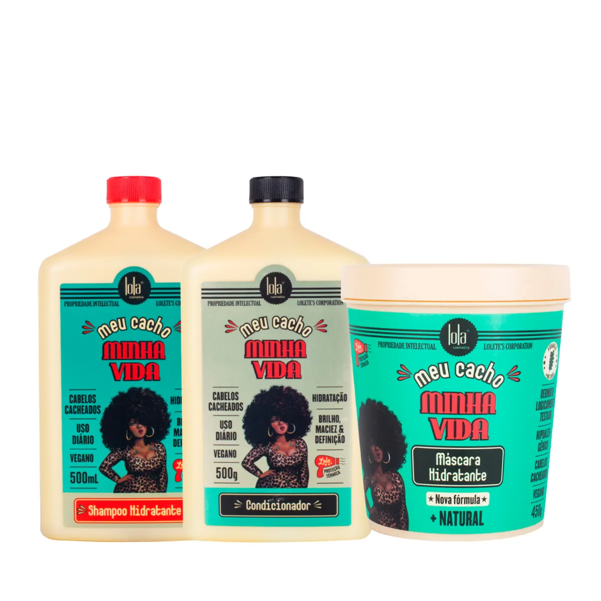 Lola Meu Cacho Minha Vida Sh + Cond + Masc | Só na Linda