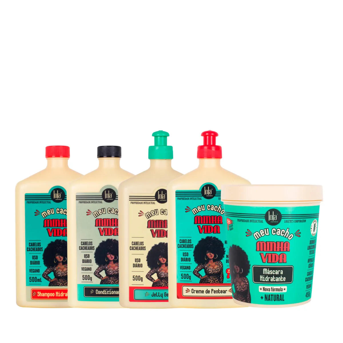 Lola Meu Cacho Minha Vida Sh + Cond + Masc + Cpp + JellyGel