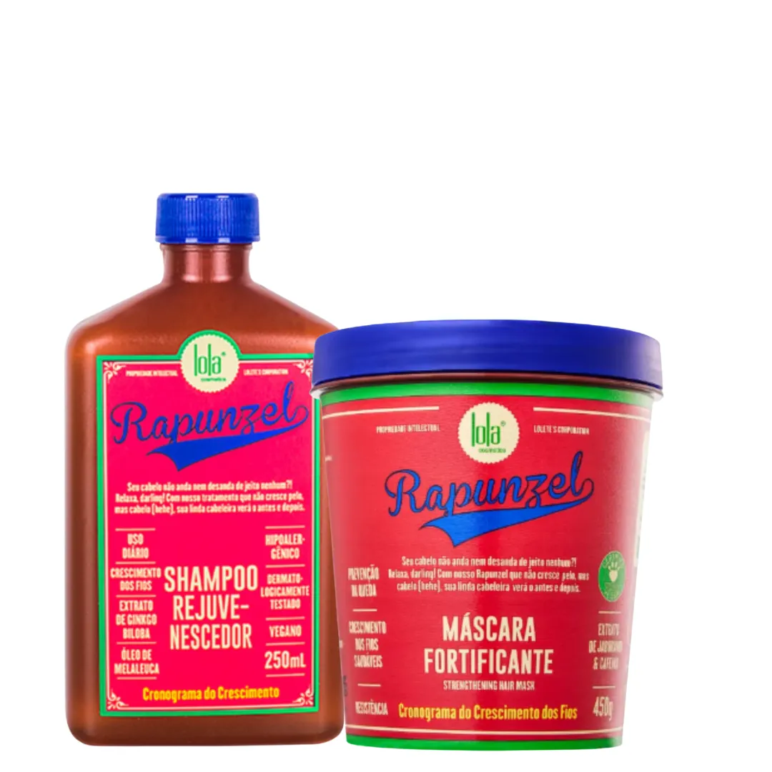 Lola Rapunzel Sh 250ml + Masc 450ml |ByLinda