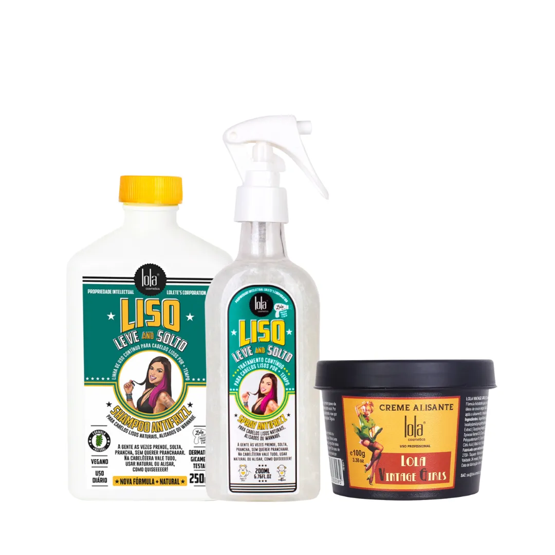 Lola Vintage Girls Alisante 100g + Shampoo + Spray