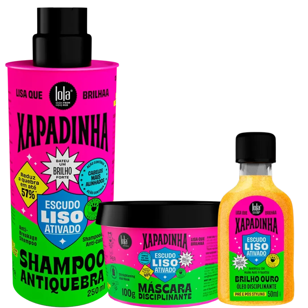 Lola Xapadinha Shampoo + Mascara 100ml + Óleo