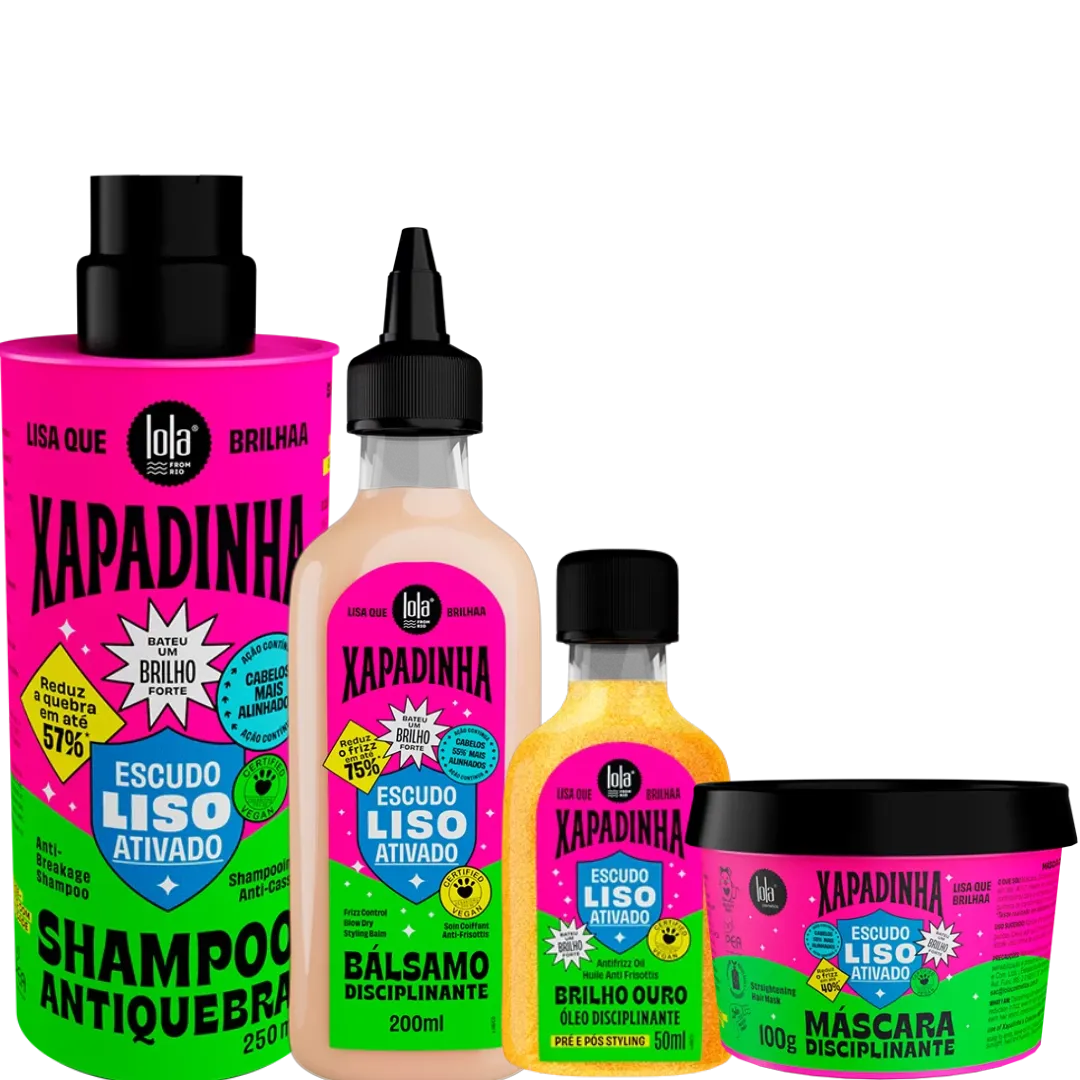 Lola Xapadinha Shampoo + Mascara 100ml + Balsamo + Óleo
