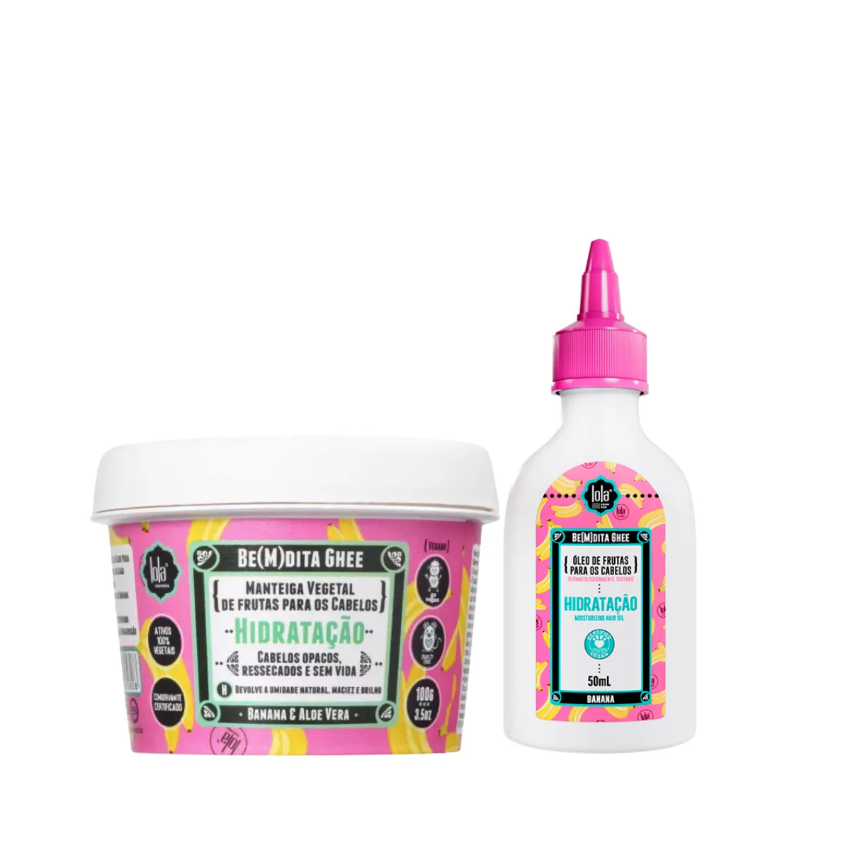 Lola Bemdita Ghee Hidratação Máscara 100ml + Óleo