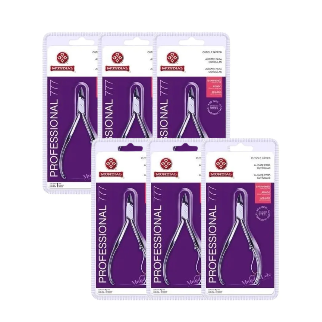 Combo 6 Alicate Mundial 777 Aço Inoxidável | Compre Aqui