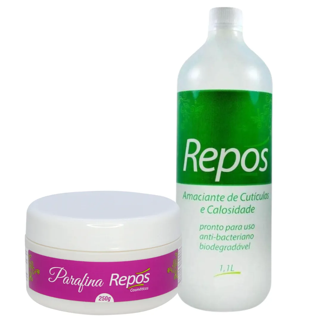 Kit Repos Amaciante 900ml + Parafina 250ml | ByLinda