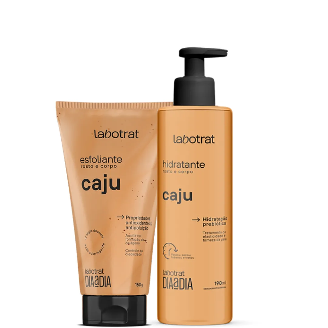Labotrat Caju Esfoliante 150ml + Hidratante | Só na Linda