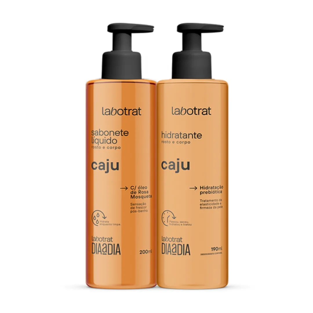 Kit Dia a Dia Caju Sabo 200ml + Hidra 190ml | Só na Linda