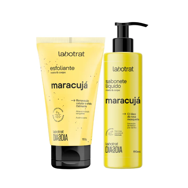 Kit Dia a Dia Maracujá Esfo 150ml + Sabo 200ml |ByLinda