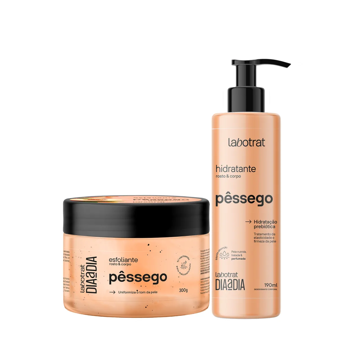 Kit Dia a Dia Pêssego Esfo 280ml + Hidra 190ml |ByLinda