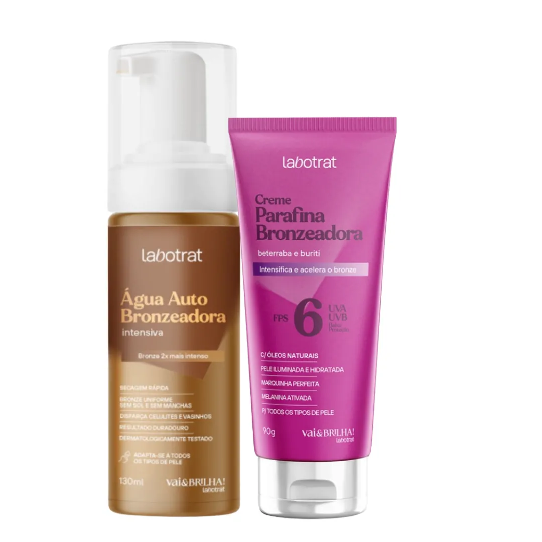 Labotrat Água Auto Intensiva +Parafina Bronze Beterraba FPS6