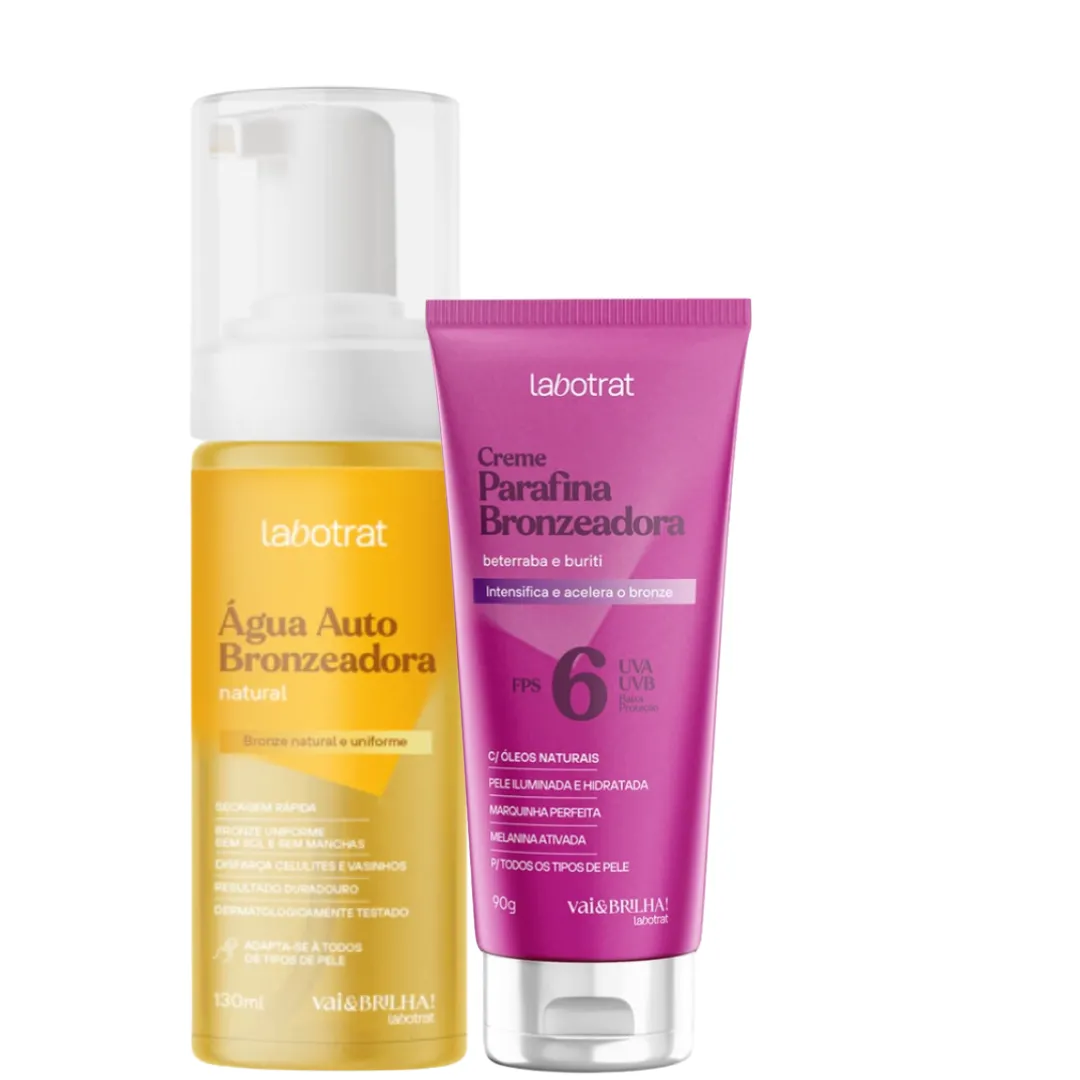 Labotrat Água Auto Natural + Parafina Bronze Beterraba FPS6