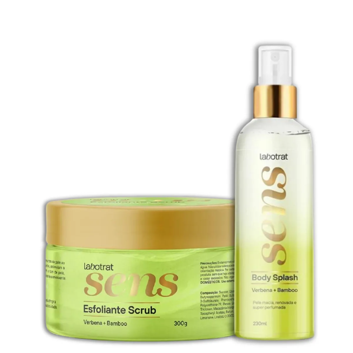 Labotrat Sens Verbena e Bamboo Esfo Scrub + Body Splash
