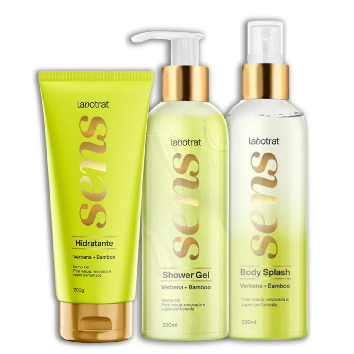 Labotrat Sens Verbena Bamboo Hidra + ShowerGel + BodySplash