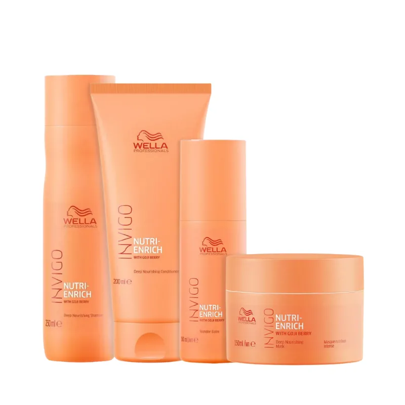 Kit Wella Nutri-Enrich Trio +  Tratamento Leave-in 150ml