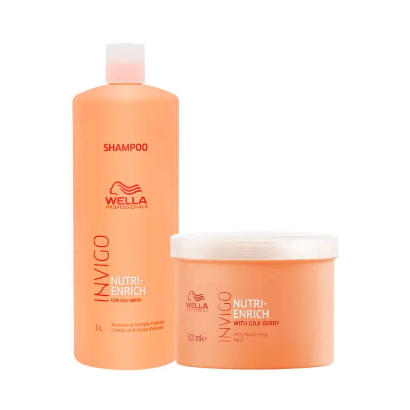 Kit Nutri-Enrich Sh 1000ml + Masc 500ml