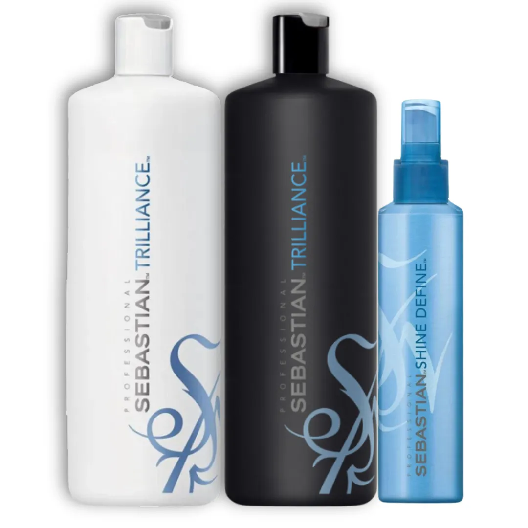 Kit Trilliance Sh 1000ml + Cond 1000ml + Shine Define 200ml