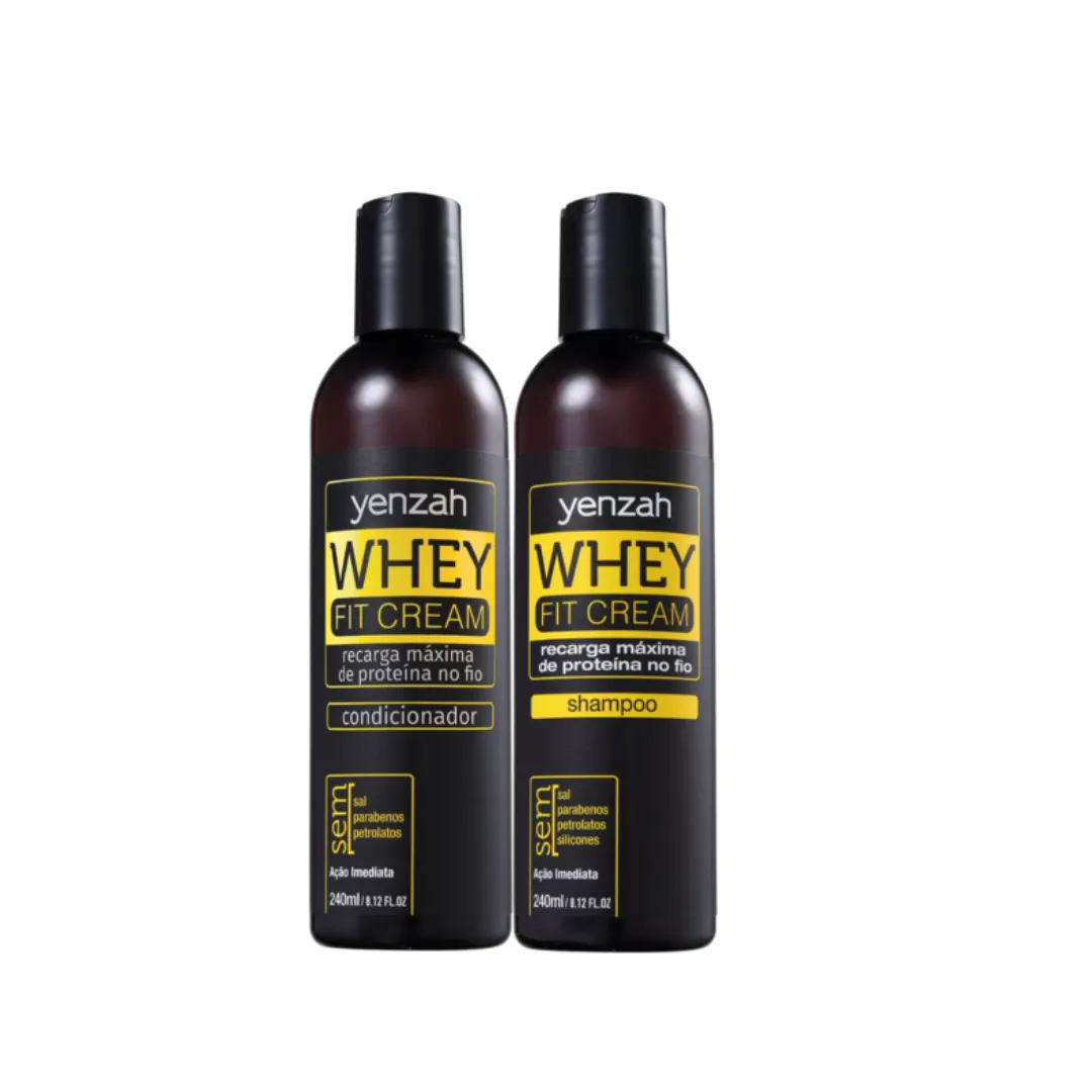 Kit Whey Fit Cream Sh 240ml + Cond 240ml | ByLinda