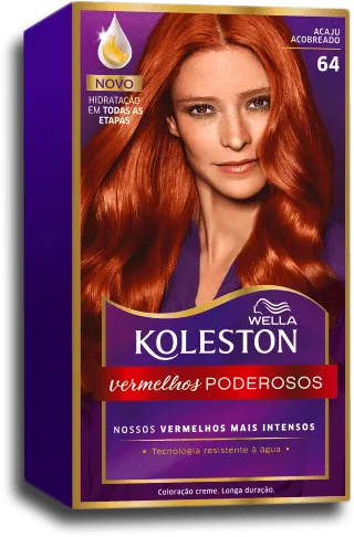 Koleston Coloração Acaju Acobreado 64