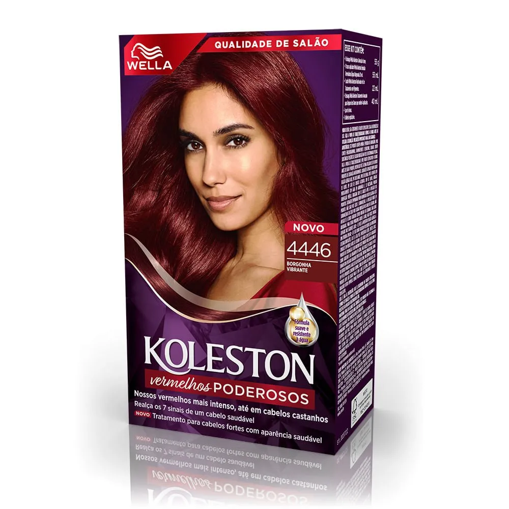 Koleston Coloração Borgonha Vibrante 4446