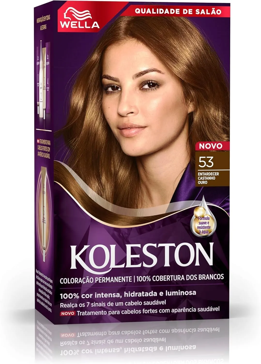 Koleston Coloração Entardecer Castanho Ouro 53