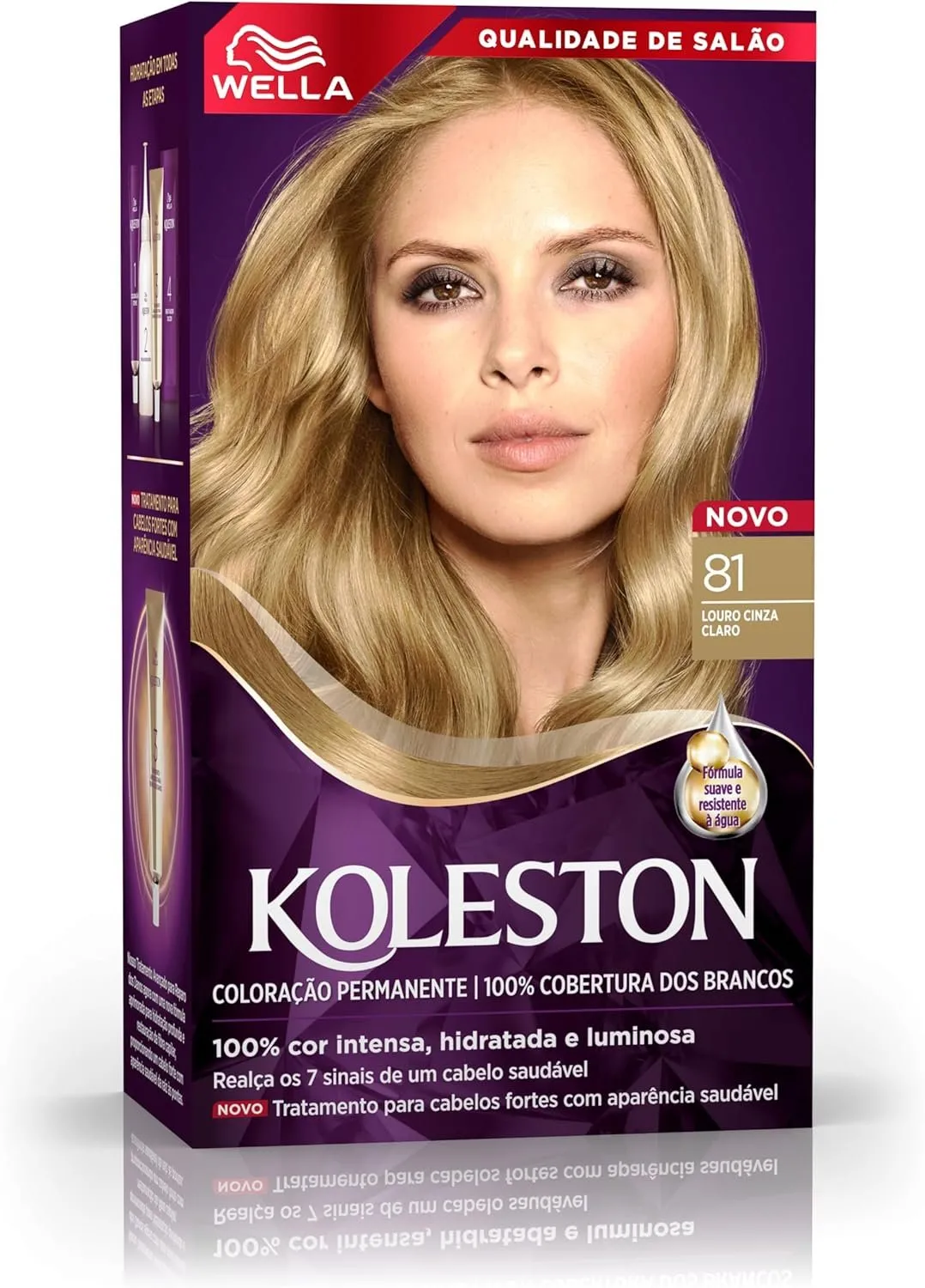 Koleston Coloração Louro Cinza Claro 81