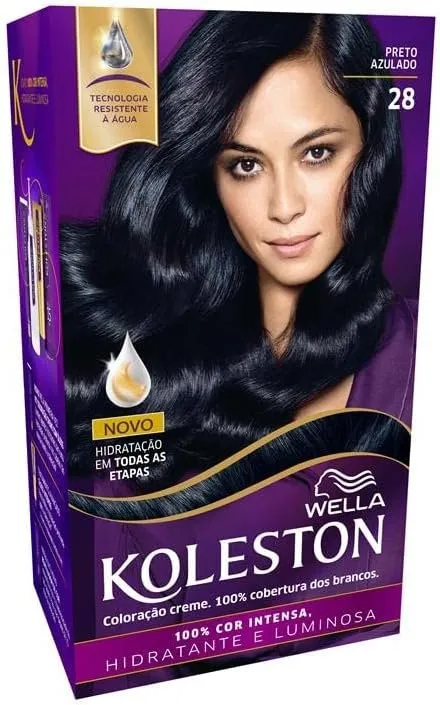 Koleston Coloração Preto Azulado 28