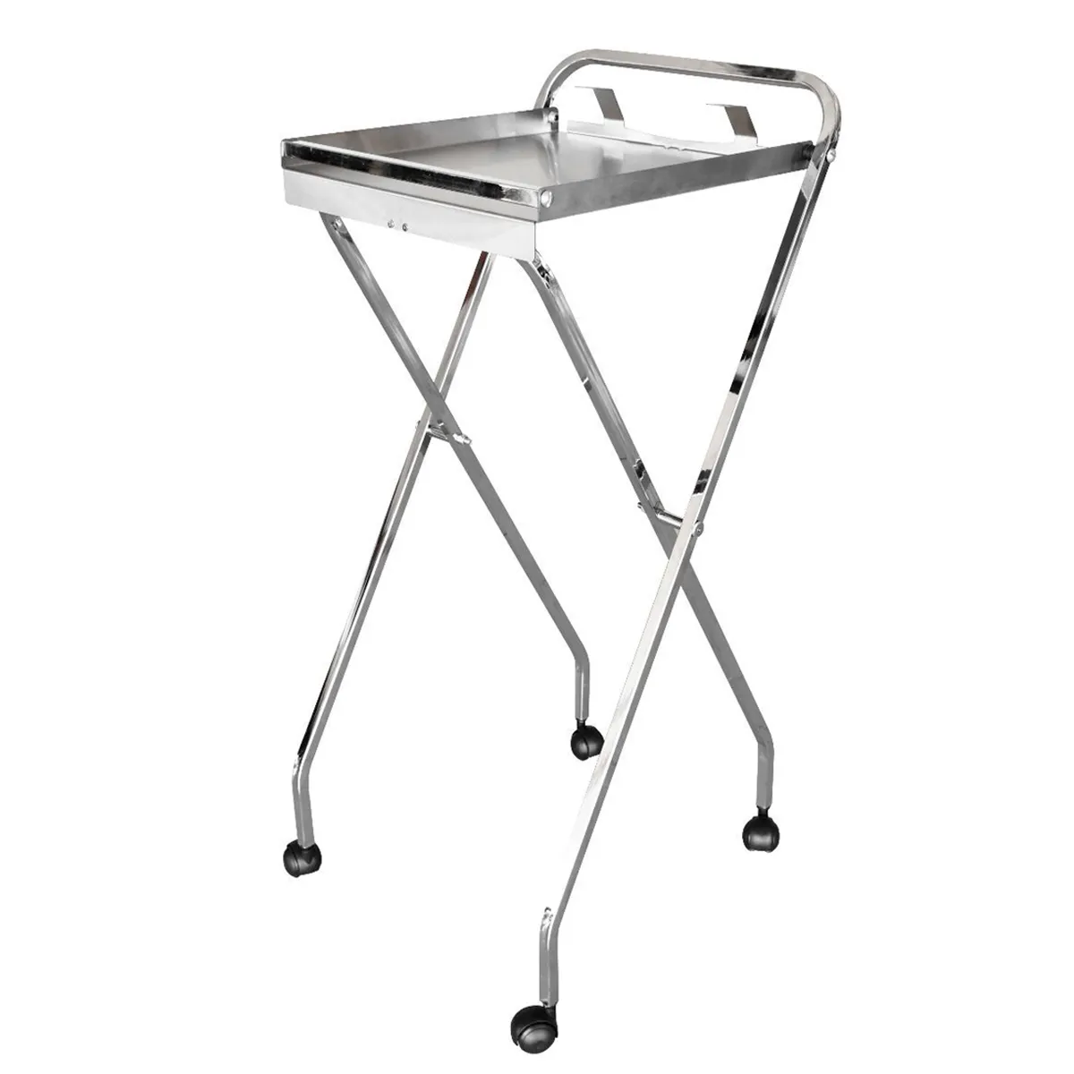 Carrinho Auxiliar de Tintura Kolor Cromado