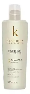 Kostume Shampoo Purifier Antimetais Deep Clean 300ml