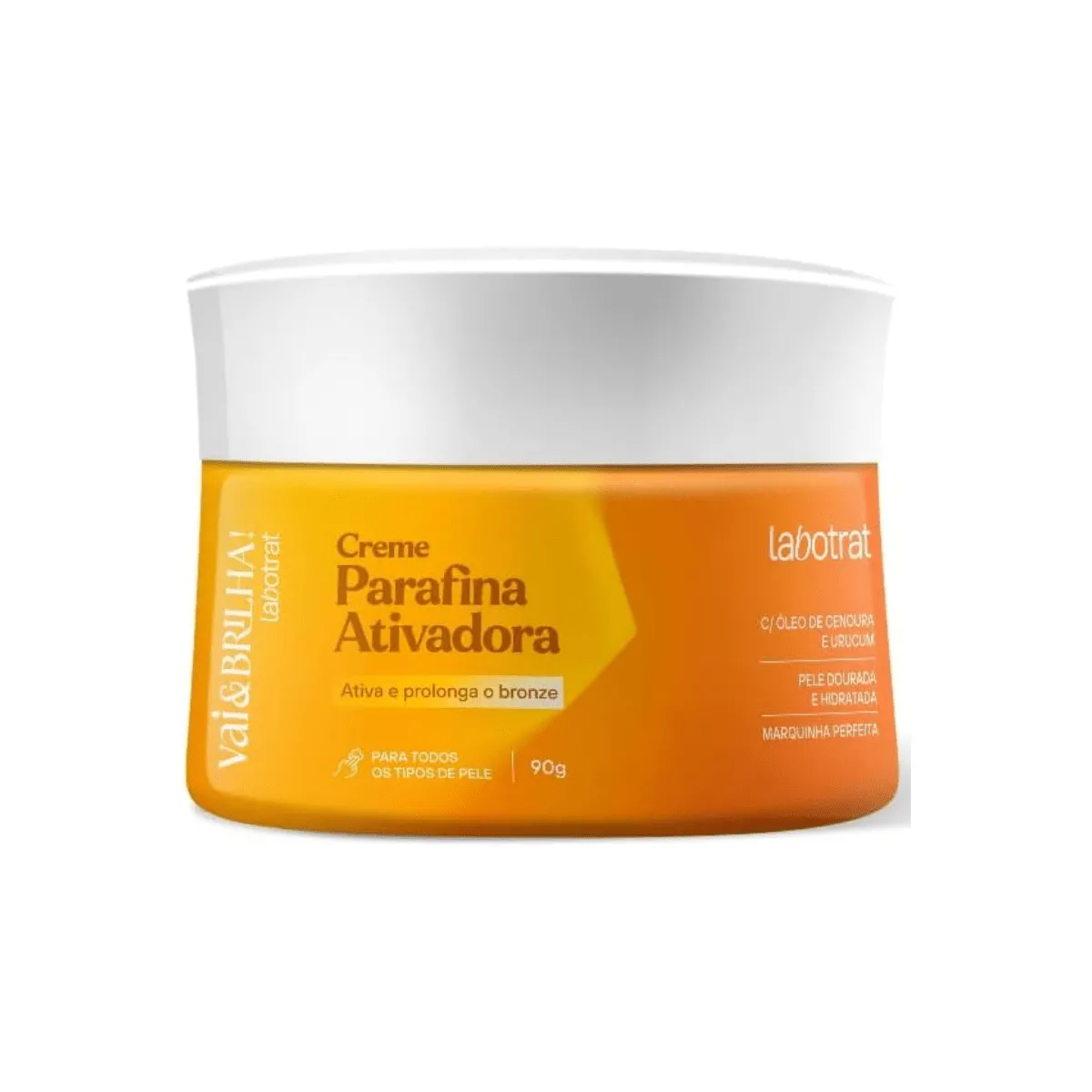 Labotrat Creme Parafina Ativadora Cenoura 90g