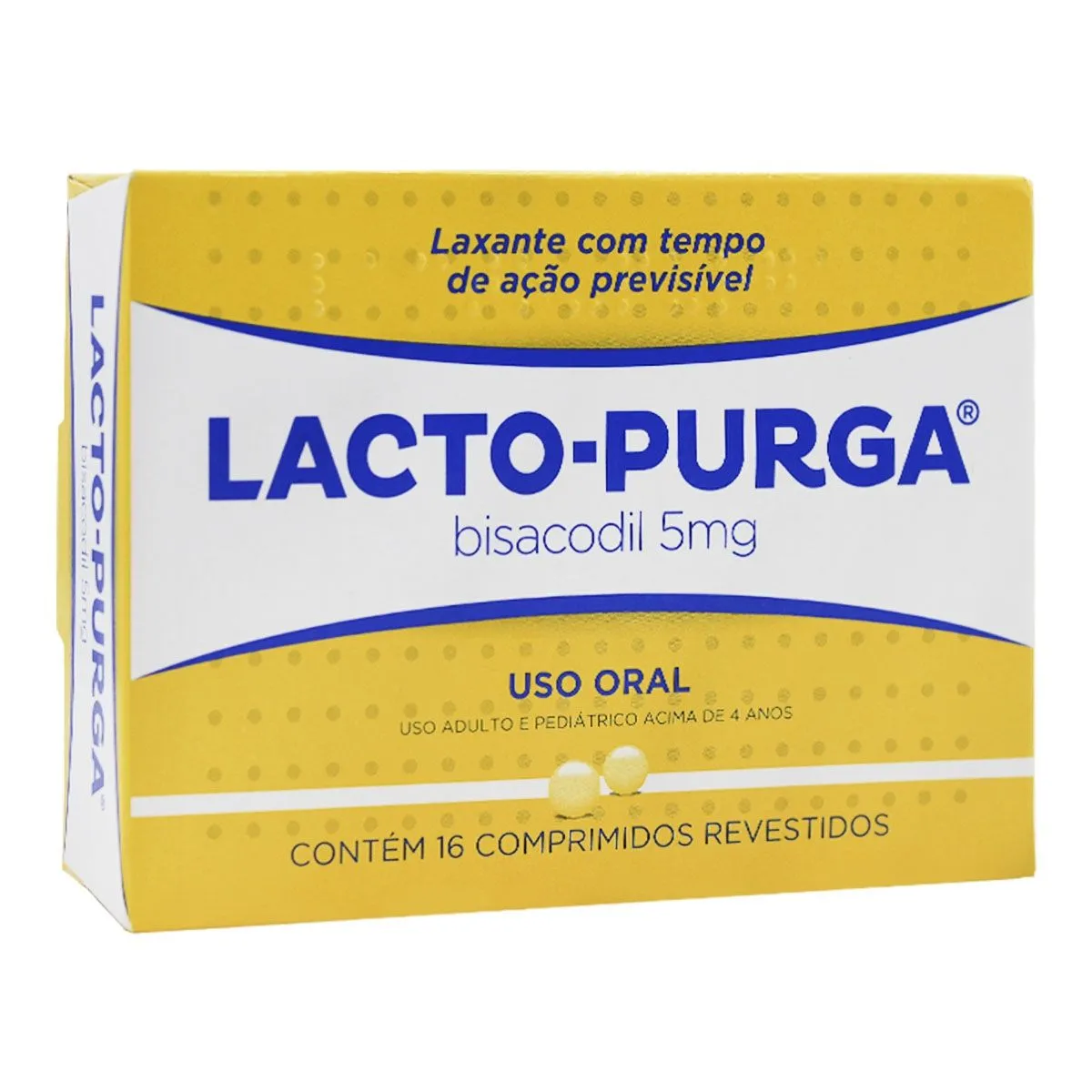 Lacto Purga C/ 16 Comprimidos