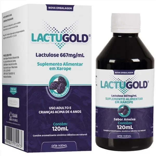 LactuGold Sabor Ameixa com 120ml
