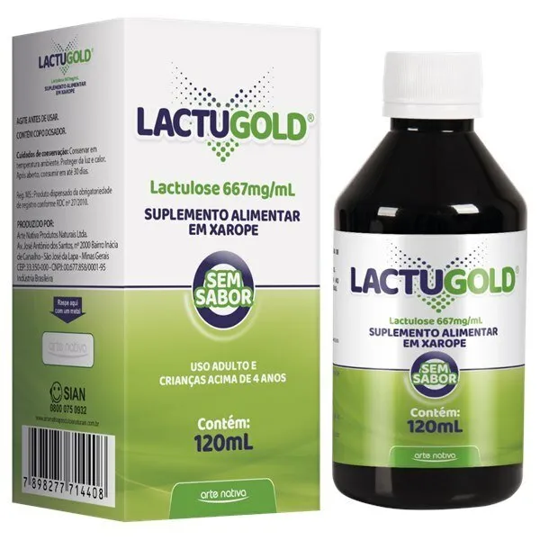 LactuGold Sem Sabor com 120ml