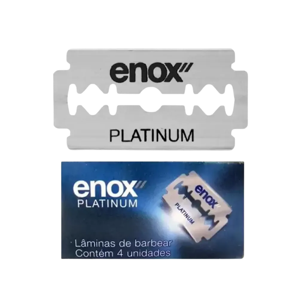 Lâmina de Barbear Platinum Enox