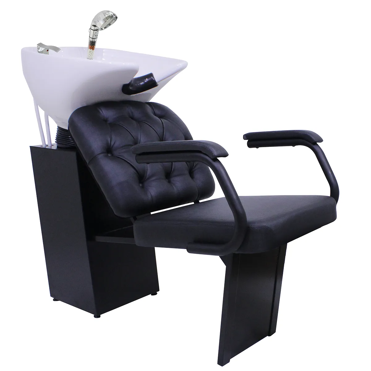 Lavatório Barber Boss Kixiki Preto Croco