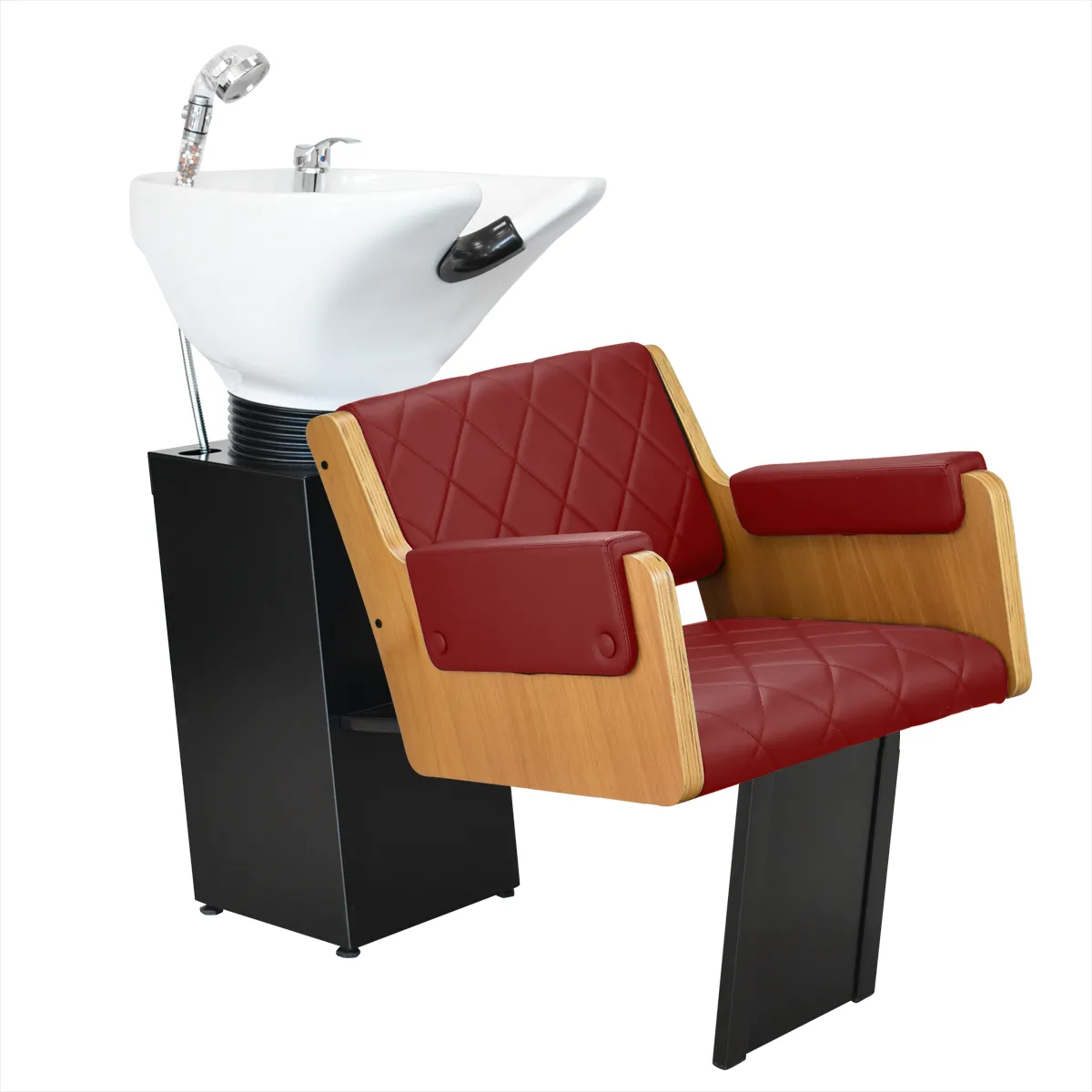 Lavatório Flex Ibiza Cuba de Porcelana Kixiki Bordo