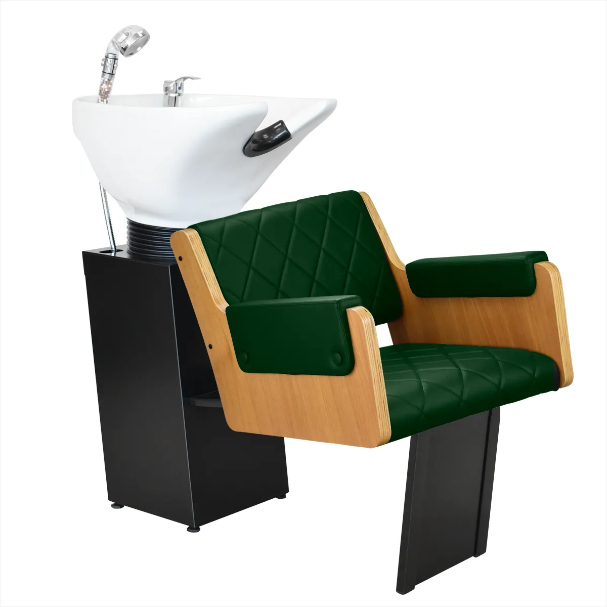 Lavatório Flex Ibiza Cuba de Porcelana Kixiki Verde