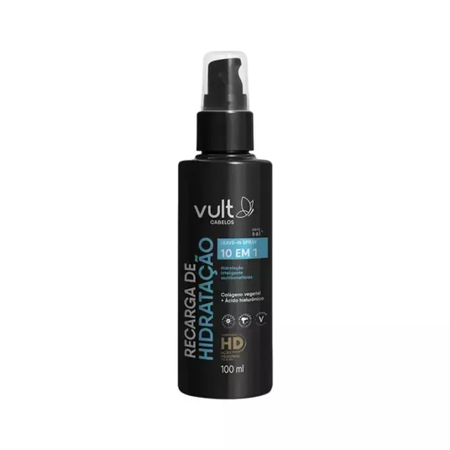Leave-in spray recarga de hidratação 100ml - Vult