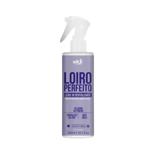 Leave-in revitalizante loiro perfeito 200ml - Widi Care
