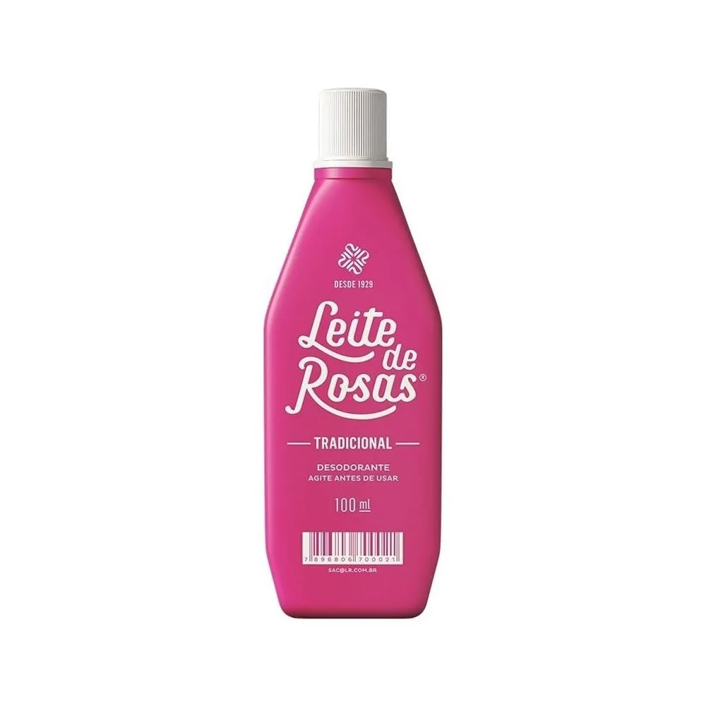Leite Rosas Para Limpeza Medio 100Ml