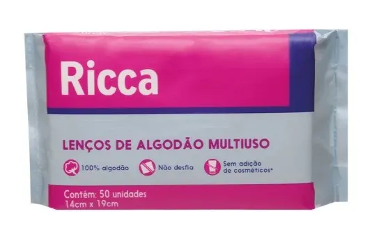 Lenço de Algodão Ricca Multiuso