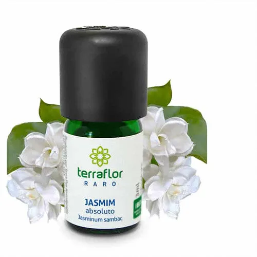 Óleo Essencial de Absoluto Jasminum sambac-Terra Flor - Frasco com 3ml