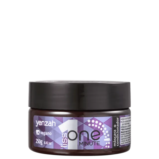 Yenzah One Minute Liss Máscara 250g | Compre na Linda