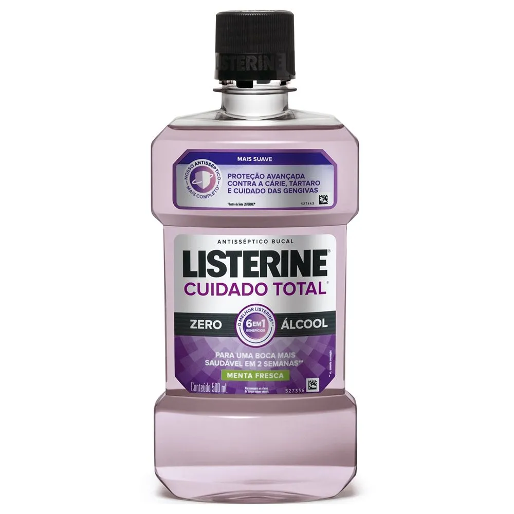 Listerine Cuidado Total Zero 500ml