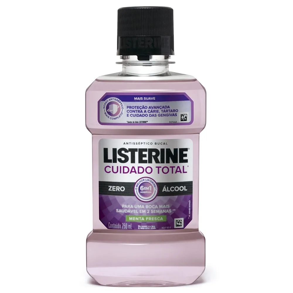 Listerine Cuiduidado Total Zero 250Ml