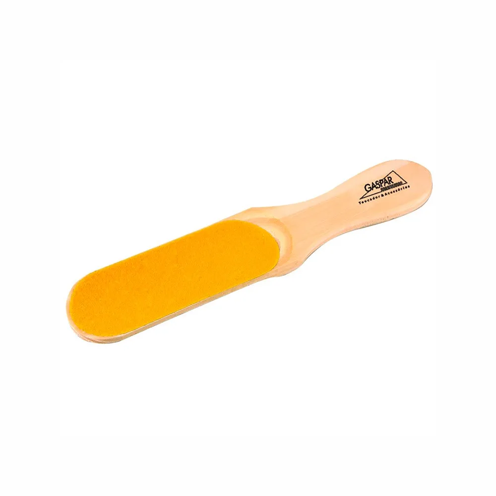 Lixa Para Pés Gaspar Em Madeira Côncava e Convexo