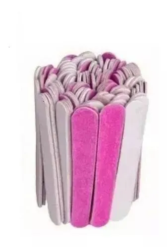 Lixa para Unha Mini Rosa Plin 100un