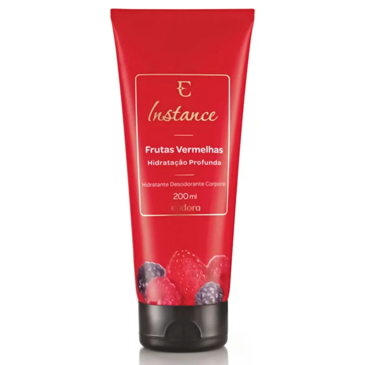 Loção Hidratante Desodorante Corporal Instance Eudora 200ml Frutas Vermelhas